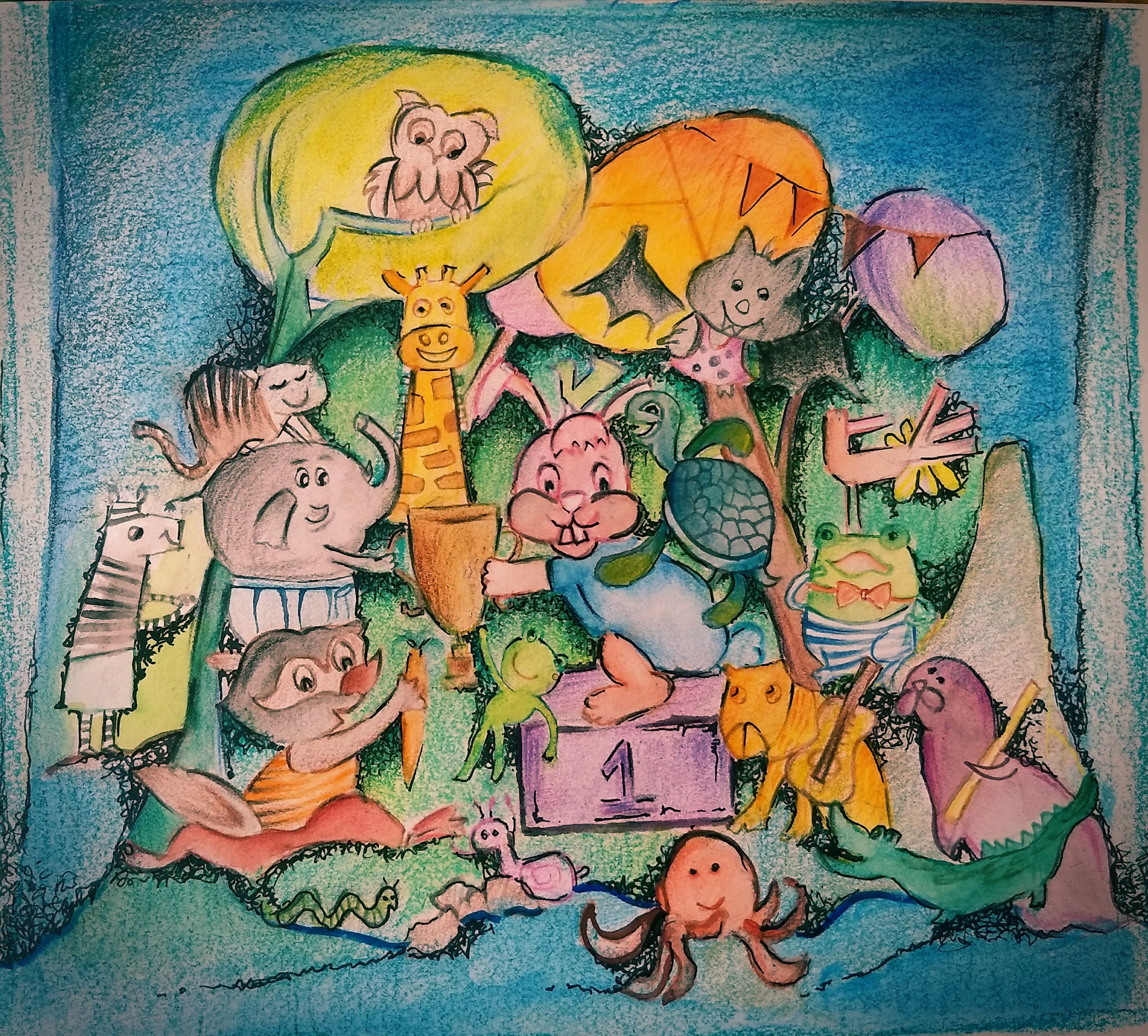 दोस्ती ससा आणि कासवाची